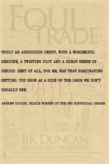Andrew Taylor review of Foul Trade by BK Duncan