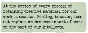 Creativity quotes. Chosen by Ruth Wade