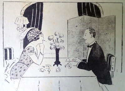 1913 cartoon. Diplomatic. Ruth Wade