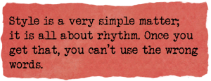 Writing secrets. Writing style and rhythm. Virginia Woolf. 