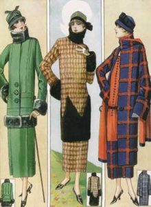 1920's fashion. Ruth Wade. Three outdoor outfits