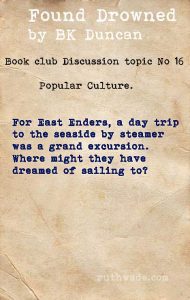 Found Drowned book club discussion topics: 16 popular culture in 1920