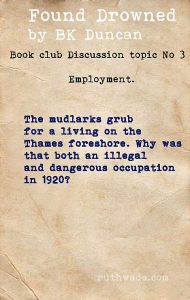 Found Drowned book club discussion topics: 3 employment in 1920