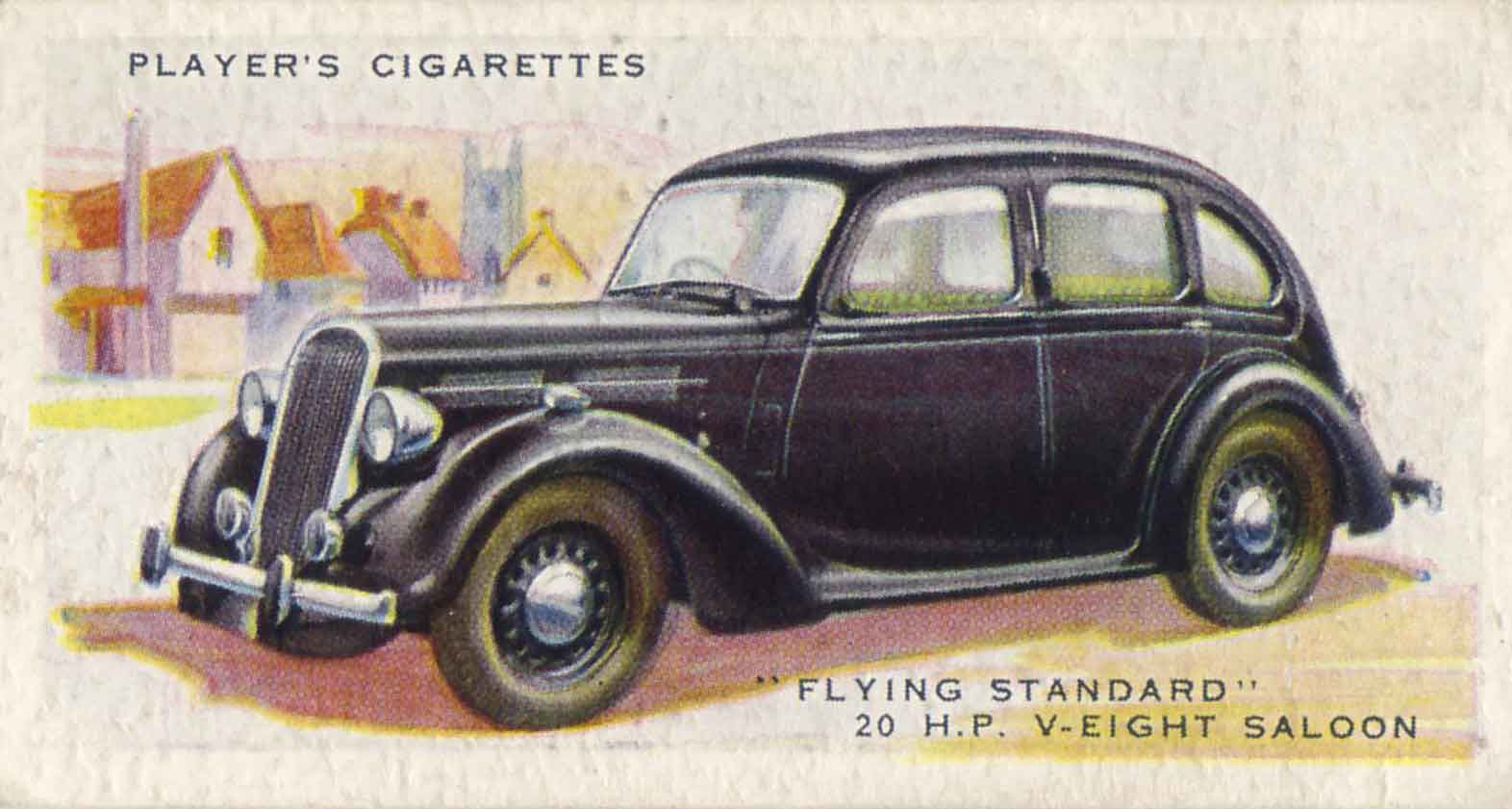 Flying Standard. 1937 cigarette card.